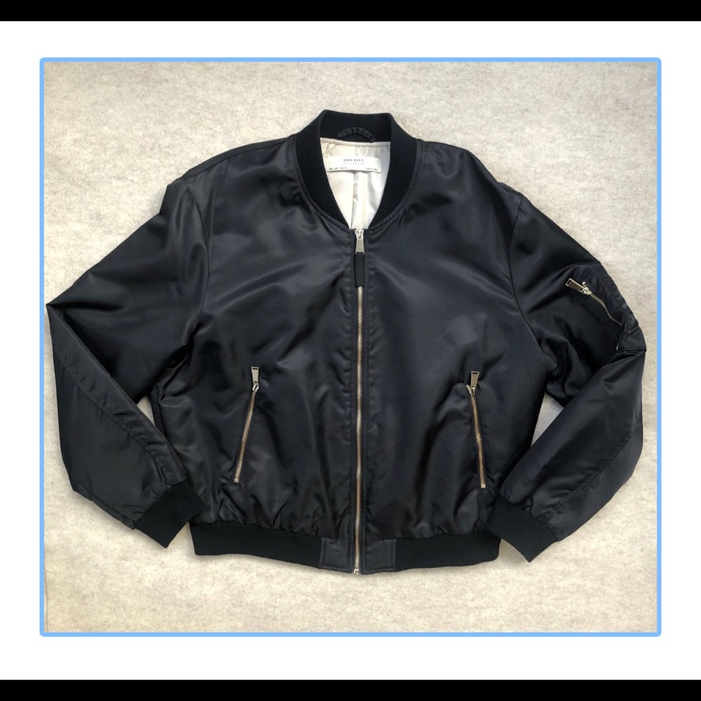 Zara Basic Bomber - image 4